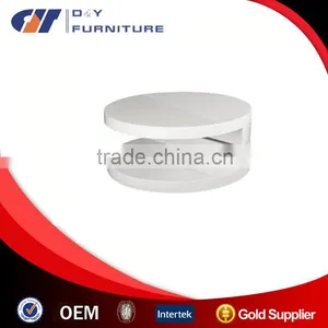 MDF/White High Gloss Finish Coffee Table For Sale thumbnail-1