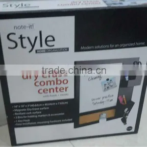 2012 Home Organization Wooden Memo Board With Photo Frame for Writing thumbnail-1