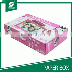 CORRUGATED GIFT LCD TELEVISION BIN thumbnail-2
