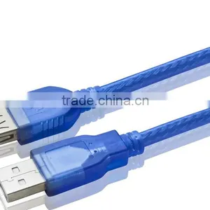 Transparent Optional Colors USB 2.0 Extension Cable Customized Length thumbnail-3
