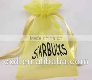 Organza,satin,microfiber,velvet,organza Material and Recyclable Feature Personalized Organza Bags thumbnail-1