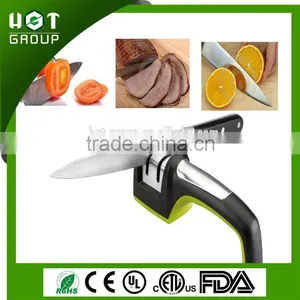 Offer Good Delivery Time China Wholesale Custom Stainless Steel Universal Knife Blade Sharpener ,Knife Sharpener thumbnail-1
