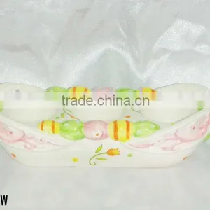 Ceramic Easter Rabbit Egg Holder thumbnail-1