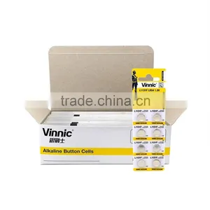 1.5v Alkaline Battery LR54 Primary Button Cell Ag10 L1131F thumbnail-2