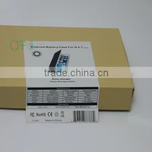 New Model Solar Battery Case for i Phone 6, Hot Selling Solar Case Mobile Charger, Factory Low Price Solar Case Power Bank Quality Choice thumbnail-6
