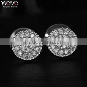 Latest Designs Fashion Artificial Wholesale Hot Fashion Brass Sunshine Earrings thumbnail-2