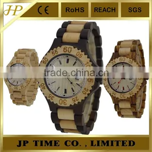 5 Years Natural Wooden Made Luxury Unisex Wooden Watch Analog Quartz thumbnail-3