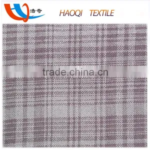 Purple Plaid Shirt 50% Cotton 50% Rayon Blend Fabric thumbnail-2