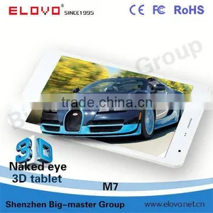 7 Inch MTK8752 Lte 64 Bit Can Support 64GB Naked Eye 3D Tablet PC thumbnail-1