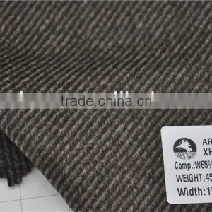 Wholesale Super Fine Flannel Woolen Wool Twill Fabric for Winter Coats thumbnail-1