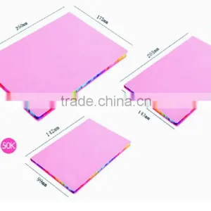 Customized Notebooks High Quality PU Cover,Color Edge Notebook Notebook Diary With Foil Printing, Free Shipping thumbnail-6