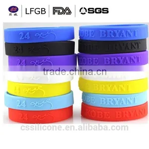 Silicone Rubber Elasticity Wristband Wrist Band Cuff Bracelet Bangle New thumbnail-1