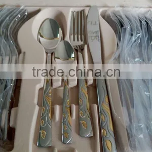 High Quality Stainless Steel Knives Made in China With Leather Case thumbnail-4