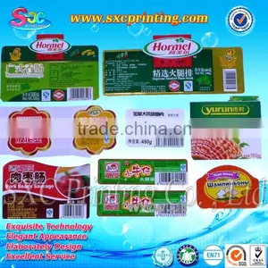 2015 Custom Full Color Design Waterproof Food Label Sticker Printing Roll Canned Food Label thumbnail-1