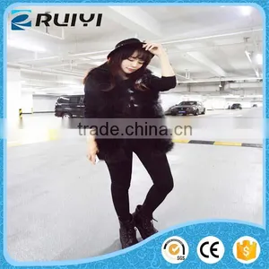 2016 Fashion Faux Fur Vest for Ladies Winter Waistcoat thumbnail-2