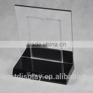 Hot Sale Comnized Beauty Designed Acrylic Menu Holder, Photo Frame thumbnail-2