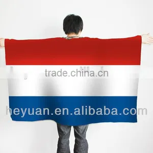 Customize Print Poncho Flag of Different Countries thumbnail-1