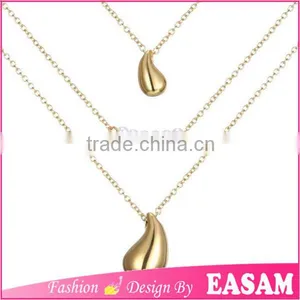 Fashion Three Layer Pearl Gold Necklace Designs Quality Choice thumbnail-2