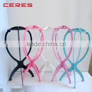 Cheap Price High Quality Plastic Wig Display Stand, Stable Folding Wig Stand for Hair Salon or Shop Quality Choice thumbnail-2