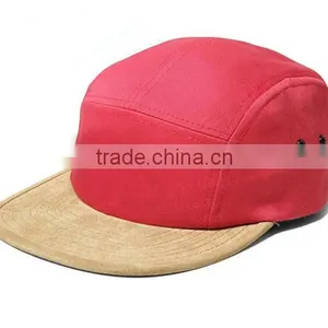 Promotional Flat Brim Plian 5 Panel Cap thumbnail-2