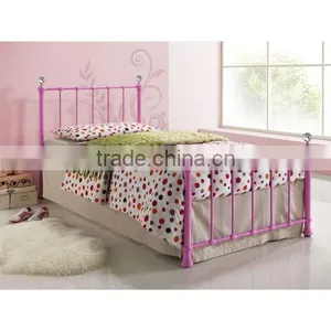Iron Bed With Crystal thumbnail-2