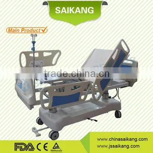 China Professional Electric Bed With ABS Bed Sheet Saikang Medical thumbnail-1