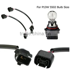 P13W 5502 Wiring Harness for Headlight Fog Light P13W Extension Harness Wire Made With High Temperature Nylon for Fog Lights thumbnail-6