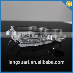Christmas Tree Shape Crystal Glass Plates thumbnail-5