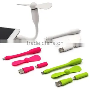 New Mini Portable Detachable USB Fan For Power Bank Laptop thumbnail-1