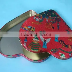 Heart Shape Wedding Tin Box Whoelsale thumbnail-1