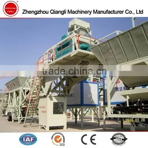 YHZS75 Portable Concrete Batch Plants for Sale,used Mobile Concrete Batching Plants,batching Plant thumbnail-1