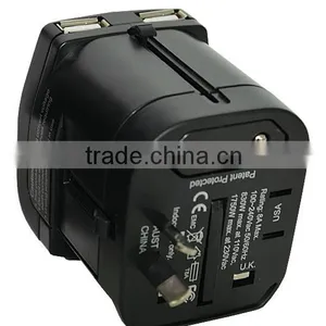 2016 AINOVO Powerful World Travel Adapter With USB Charger thumbnail-5