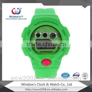 2015 Watch Factory Sport Watch Silicone Led Watch thumbnail-1
