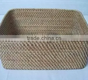Wicker Weaving Storage Basket thumbnail-1