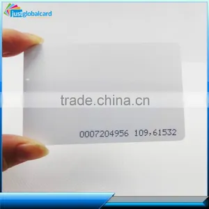 High Quality Professional RFID CR80 Blank White PVC Card thumbnail-1