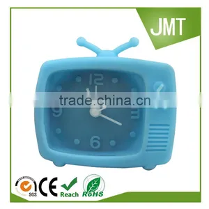 Promotion Gift TV Shape Funny Silicone Alarm Clock for Kid thumbnail-3