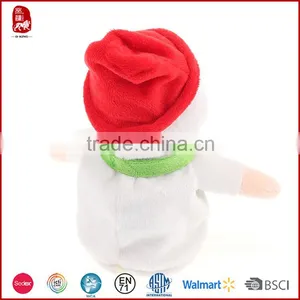 Wholesale Custom Plush Toys Lovely Christmas Snowman to Send Their Children thumbnail-6