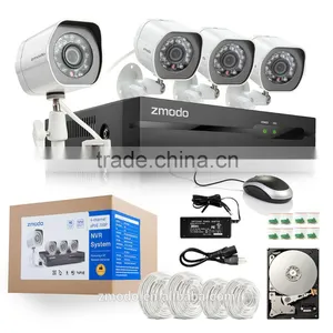 Zmodo P2P 720P Camera 4CH PoE IP Camera NVR Kit thumbnail-1