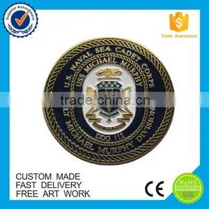 Good Quality Zinc Alloy Challenge Metal Coin for Sale thumbnail-2