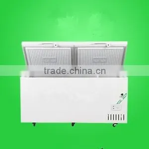 100-1700L Chest Freezer Double Door Horizontal Freezer thumbnail-3