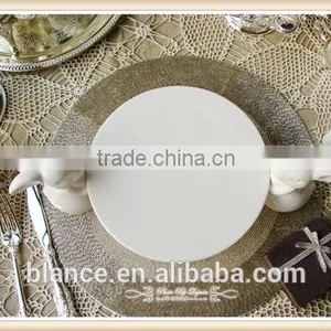 White Porcelain Souvenir Rabbit Plate Easter Rabbit Design Dish thumbnail-3
