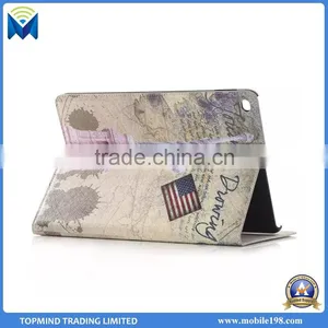 Retro Statue of Liberty Wallet Stand PU Leather Case for IPad Pro thumbnail-3