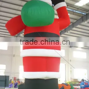 Factory Price Commercial Customized Design Giant Inflatable Santa Claus Decoration thumbnail-3