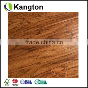 Hickory Wood Flooring Antique Handscraped Elm Engineered Wood Flooring thumbnail-1