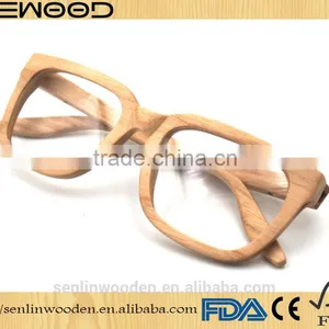 Custom Wooden Sunglasses Wood Polarized Sunglasses Hinge Wood Optical Sunglasses thumbnail-6