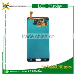 100% Warranty Mobile Phone Touch Screen Digitizer LCD for Galaxy Note 4 N9100 Lcd thumbnail-5