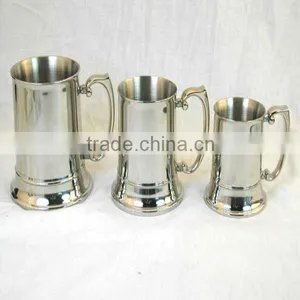 Stainless Steel Beer Cup or Mug thumbnail-1