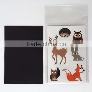 Sales Mini Unique Flat Fridge Magnet Soft PVC Promotional Flat Fridge Magnet thumbnail-1