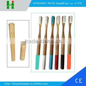 2016 New Colorful Bamboo Toothbrush Natural thumbnail-1