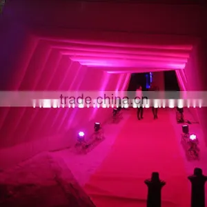 Inflatable Structure Cube Tunnel With LED Light thumbnail-1